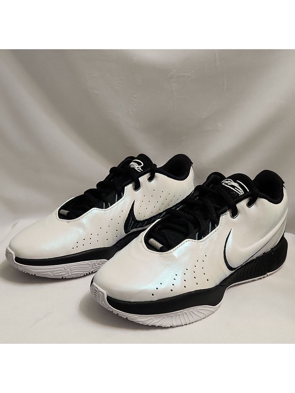 Nike Air Zoom LeBron 21 Conchiolin Iridescent Basketball Sneakers (M Size 7) - Picture 5 of 15